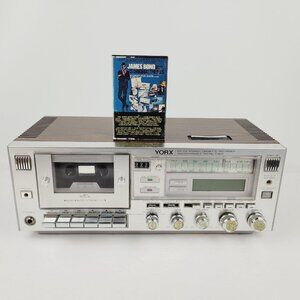 Yorx R5285 AM FM Stereo Cassette Player Made In Hongkong With James Bond Tape